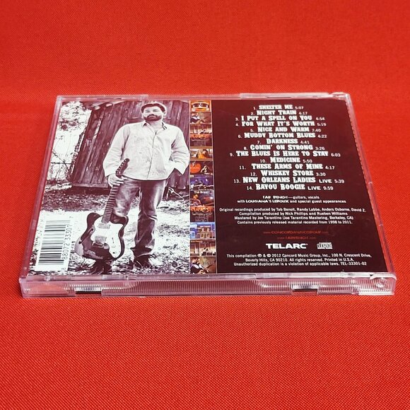 Legacy The Best of Tab Benoit CD 2012 Signed - Picture 4 of 8